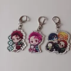 鬼滅の刃 アクリルキーホルダー 3個セット