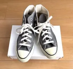 【24cm】CONVERSE ALL STAR グレー ハイカット スニーカー