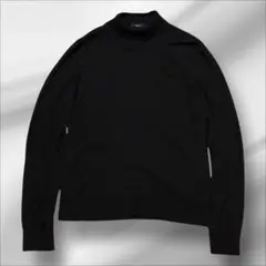 Theory Regal Wool Mock Neck LS ブラック サイズS