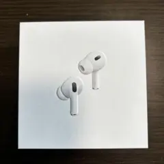 【ジャンク品】AirPodsPro2本体 ホワイト 充電ケース付き