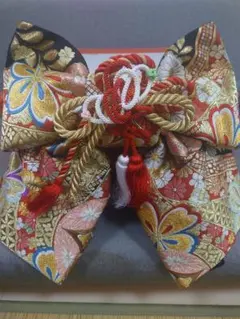 七五三用・七歳用正絹・誂え高級作り帯