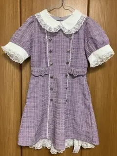 新品未使用Dearmylove キルティングサマーツイードワンピースのサムネイル