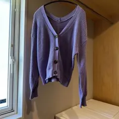 【値引き中】ロペピクニック  Vあきニットカーディガン