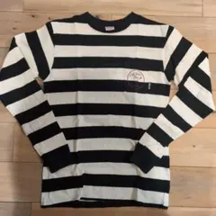 Cut-Rate ストライプ 長袖カットソー S