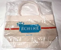 新品未使用 ECHIRE エシレ トートバッグ キャンバス ボーダー 丸の内