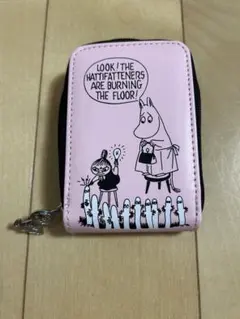 ムーミン カードケース ピンク