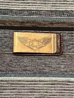 DOUBLE RL レザー マネークリップ　カービング　RRL 三越伊勢丹 | DOUBLE RL RALPH LAUREN/ダブル アール エル