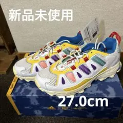 カ*デ様 asics 限定カラー 安全靴 27センチ ゴールデンイエロー×ブラッ