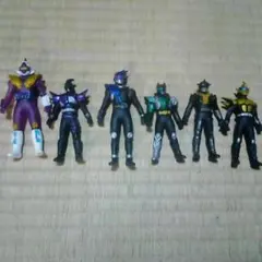 仮面ライダーシリーズ６体