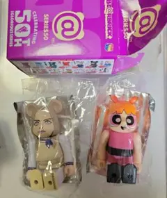 ベアブリック　50 パワーパフガールズ　新品未開封　ブロッサム　ミーガン