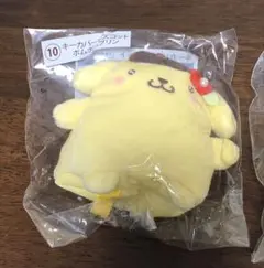 サンリオキャラクターズ当たりくじ ポムポムプリンくん キーカバーマスコット