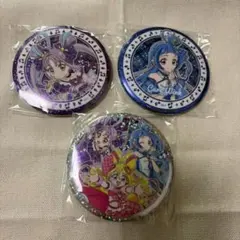 キミとアイドルプリキュア　BIGホログラム缶バッジ