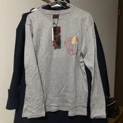 グレー 長袖カットソー Mサイズ