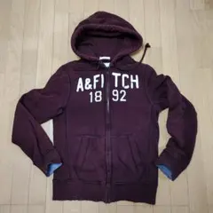 【みゅーほく様専用】Abercrombie & Fitch バーガンディパーカー