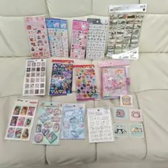 キャラクターシールセット　シール帳