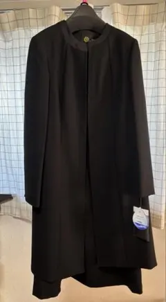 東京ソワール 洗える ロングジャケット ワンピース セットアップ 礼服喪服 L