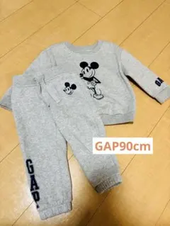babyGAP ミッキーマウス　スウェットセットアップ 90サイズ