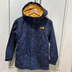 THE NORTH FACE フード付きジャケット ネイビー/イエロー