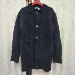 97aw　蝋人形期　　yohji yamamoto　モールニットカーディガンのサムネイル