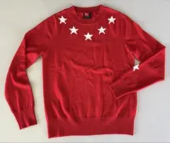 【超美品】ダブルスタンダードクロージング　赤セーター