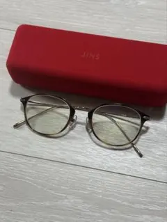 JINS Rimless リムレス メガネ シルバー メタルフレーム - メルカリ