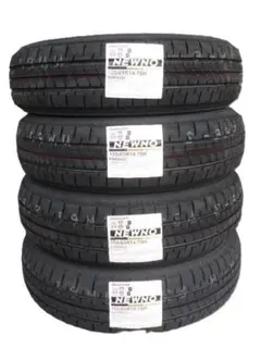 BRIDGESTONE NEWNO 155/65R14 4本セットとバルブ付き - メルカリ