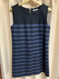 Rose Tiara ストライプ ノースリーブワンピース　42