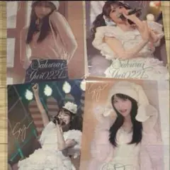 D*E様 櫻井優衣 FRUITSZIPPER 生誕祭 クリアポスター