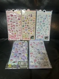 3Dステッカー 5枚セット