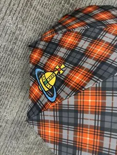 Vivienne Westwood 晴雨兼用遮光遮熱折りたたみ傘 ネイビー 刺繍
