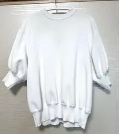 yori ホワイト パフスリーブ トップスのサムネイル