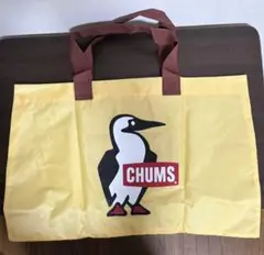 CHUMS 新品イエロー ナイロンバッグ