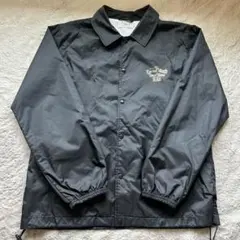 STL ナイロン コーチ ジャケット M ブラック