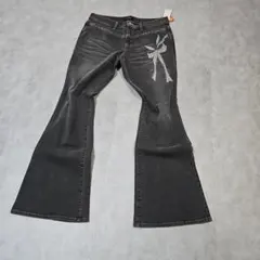 00s archive flare denim pants/Y2K/swag