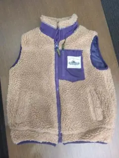 オフィシャルチームフリース ベスト ベージュ 130