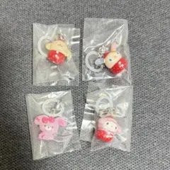 サンリオ いちご ゆるっと　めじるしアクセサリー 4個セット　うさはな　マイメロ