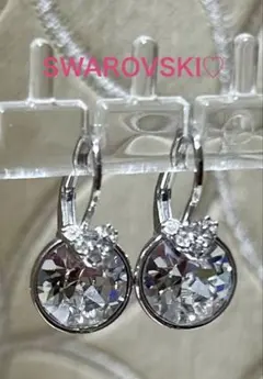 SWAROVSKI ピアスクリスタル　新品未使用　箱付きのサムネイル