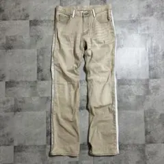 archive abahouse side leather denimpantsのサムネイル