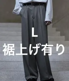 【CLEL】プライムTR セミワイドタックスラックスのサムネイル