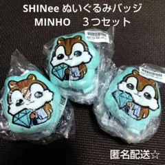 SHINee ANIMAL COORDY　MINHOミンホミノ　ぬいぐるみバッジのサムネイル