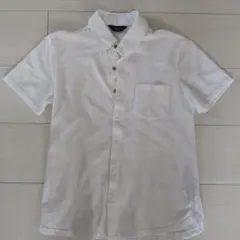 COMME CA ISM ホワイトポロシャツ 140A