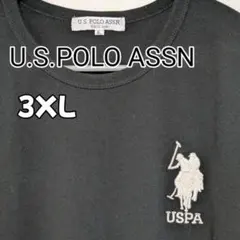 ポロ Tシャツ ネイビー U.S.POLO ASSN 3XL(4L)
