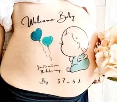 マタニティフォトシール