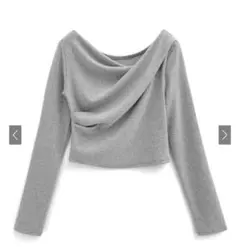 GRL 3Wayドレープカシュクールトップス