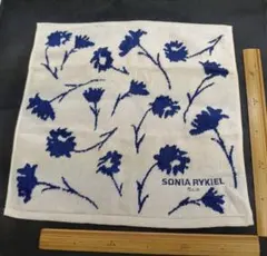 n*.様 【未使用品・少し理由有品】ソニアリキエル 綿100% 花柄ハンドタオルのサムネイル
