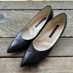 【未使用】ヨシト シルバー ビッグリボンパンプス　定価¥31,900 美品】ヨシト シルバー ビッグリボンパンプス 定価¥31,900 靴