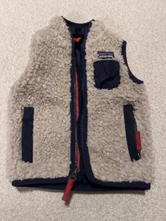 patagonia フリースベスト 6-12M
