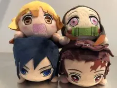 鬼滅の刃　エクストラ寝そべりぬいぐるみ　4体セット