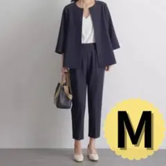 フォーマル　M　卒業式　入学式　パンツスーツ　ネイビー　卒園式　入園式　スーツ