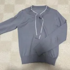 WHITE JOOLA ボウタイニット